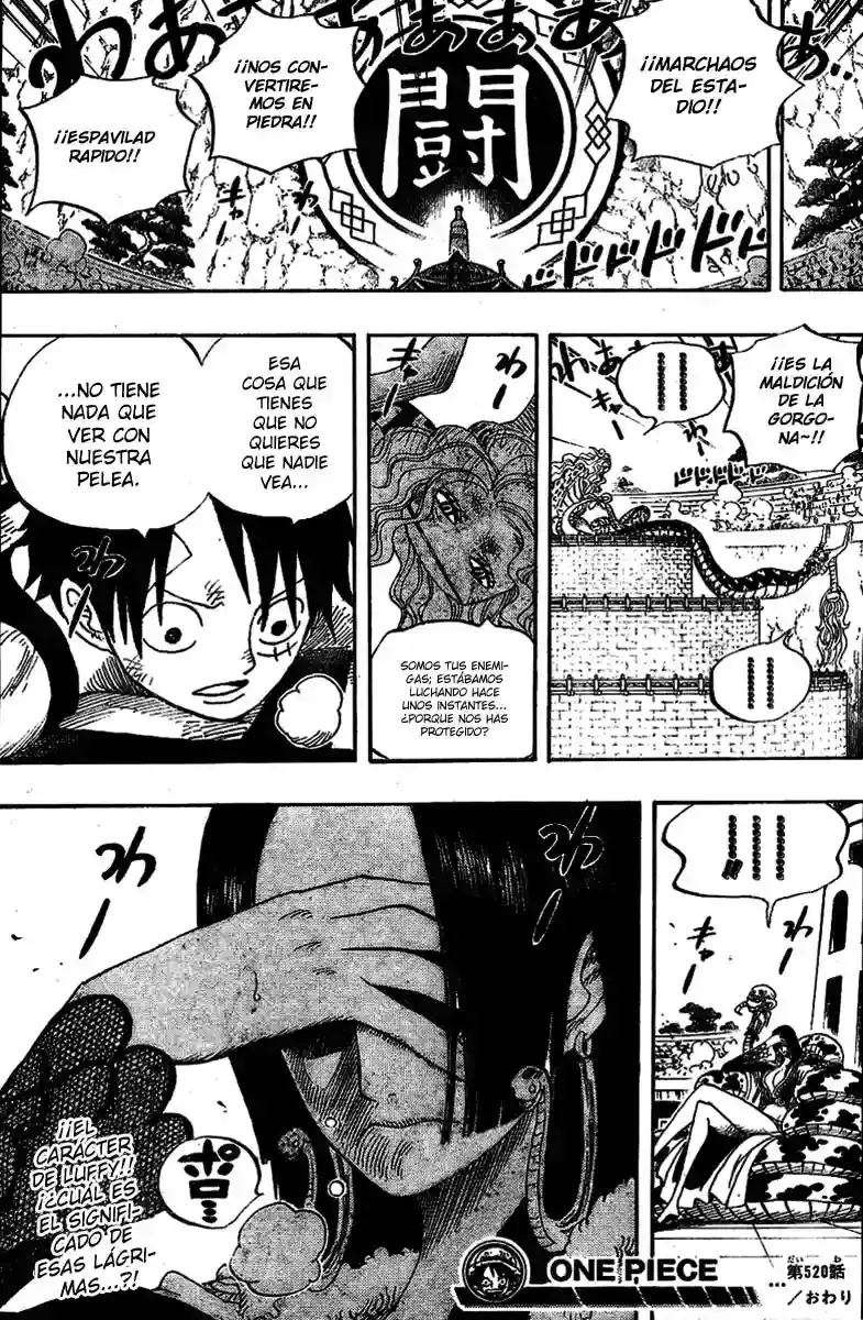 One Piece Capítulo 520 - Página 17 en español
