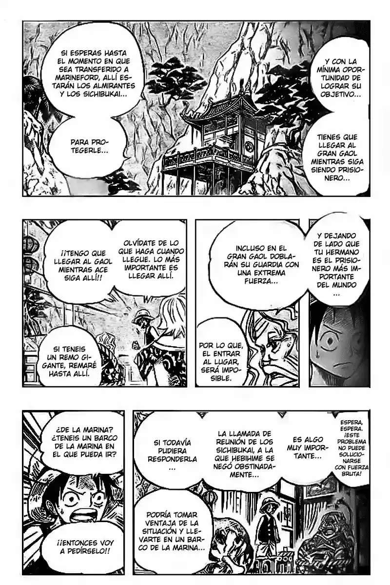 One Piece Capítulo 522 - Página 13 en español