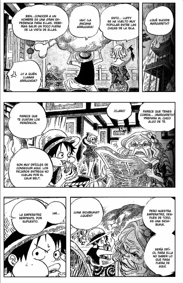 One Piece Capítulo 522 - Página 5 en español