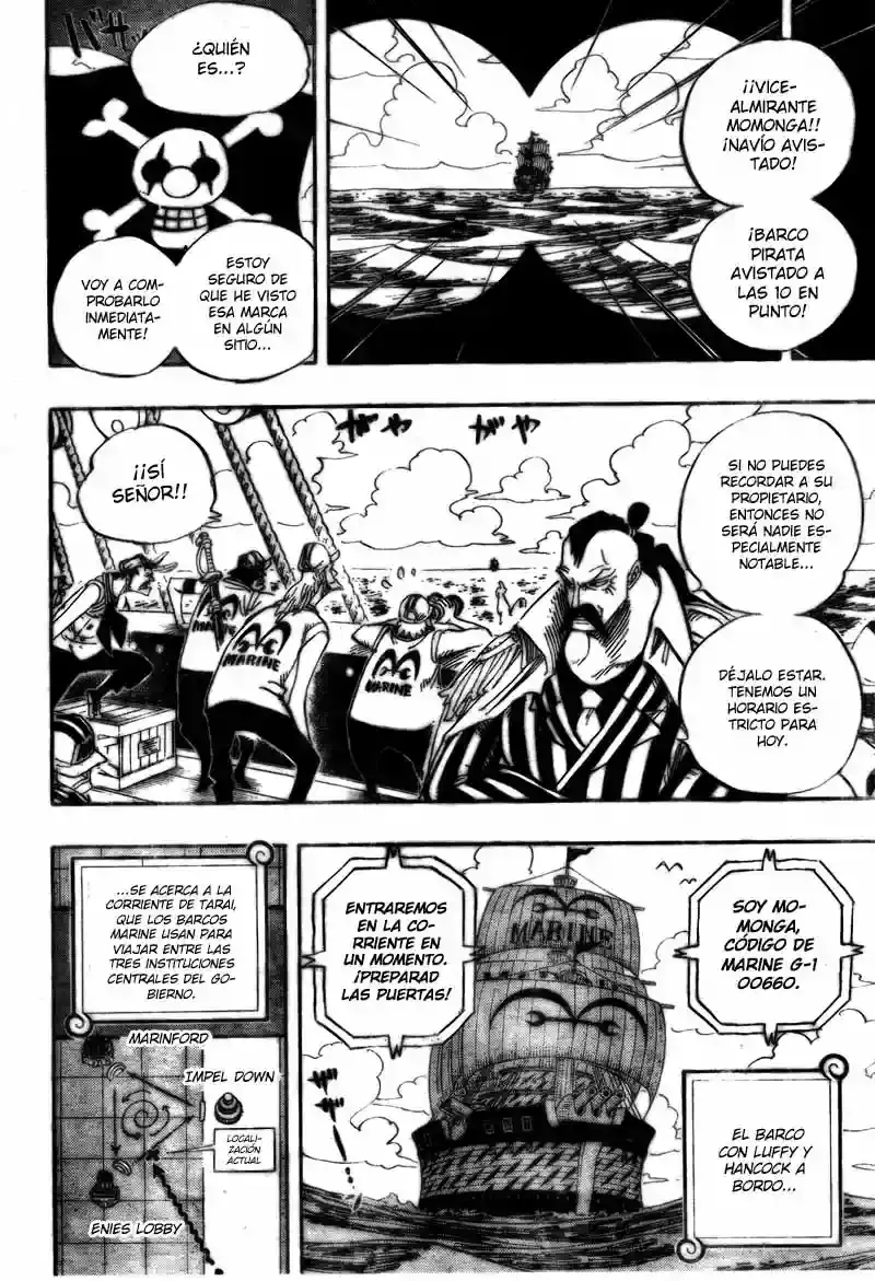 One Piece Capítulo 525 - Página 4 en español