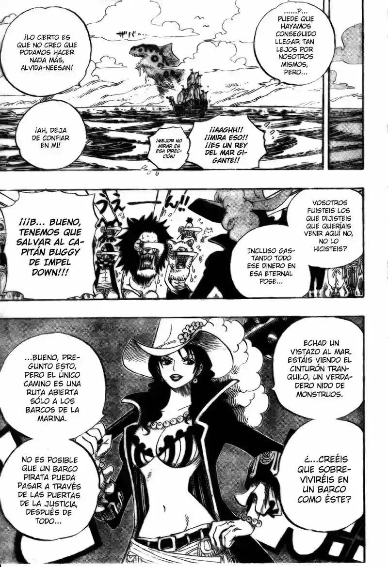 One Piece Capítulo 525 - Página 5 en español
