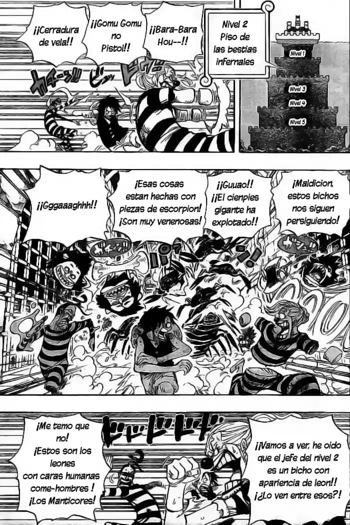 One Piece Capítulo 529 - Página 8 en español