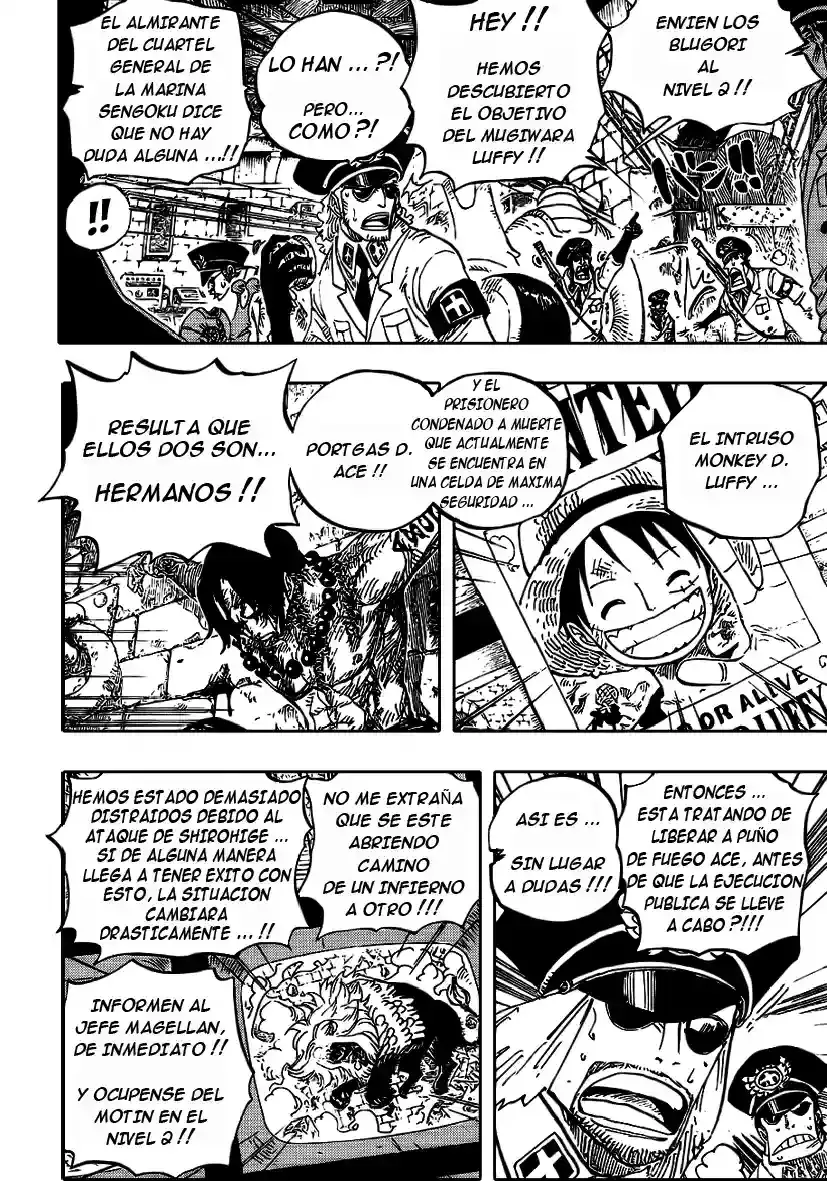 One Piece Capítulo 530 - Página 4 en español
