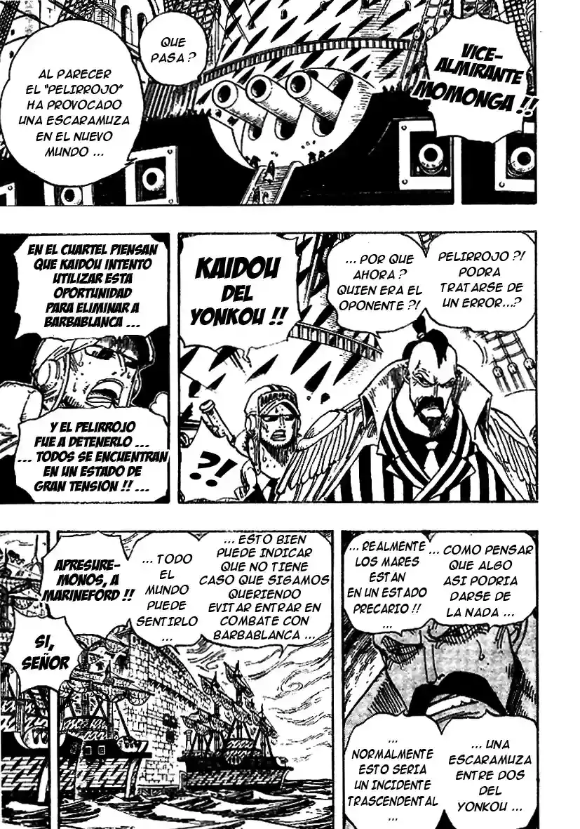 One Piece Capítulo 533 - Página 3 en español