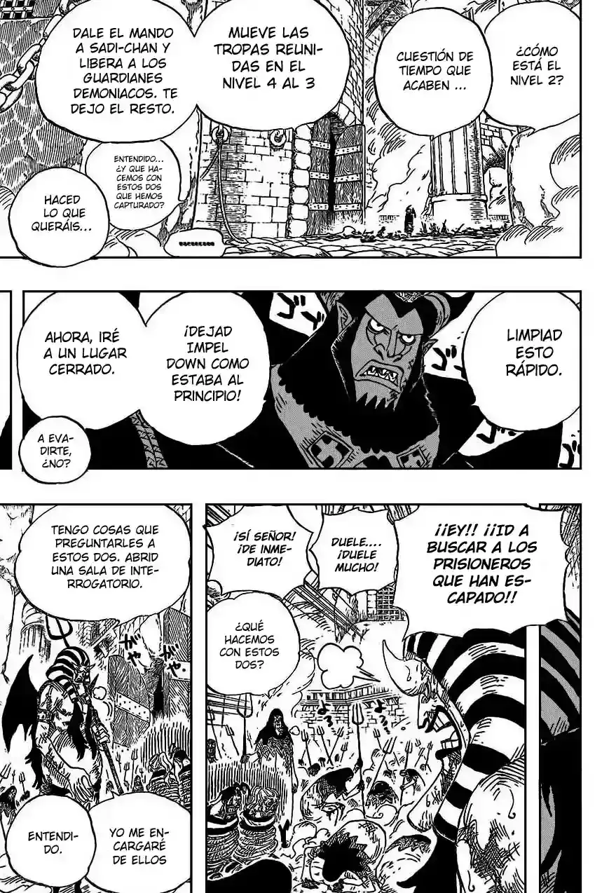 One Piece Capítulo 535 - Página 17 en español