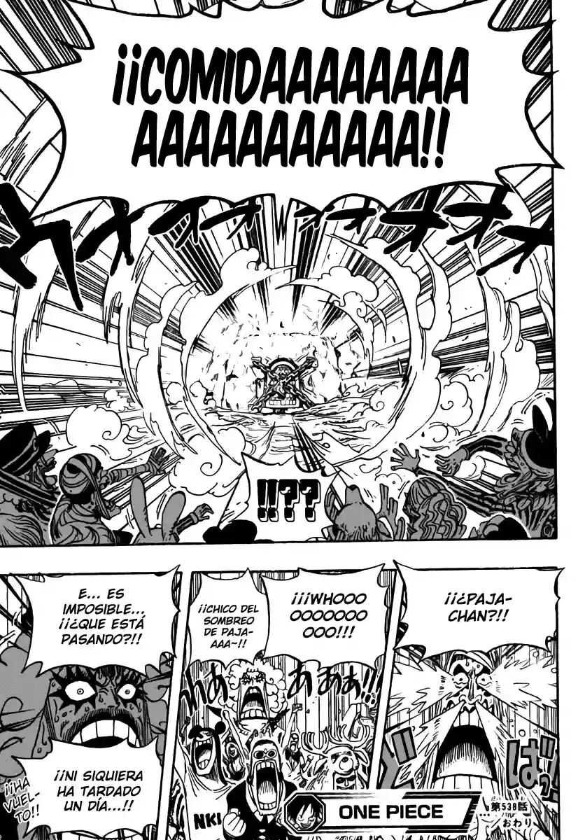 One Piece Capítulo 538 - Página 19 en español