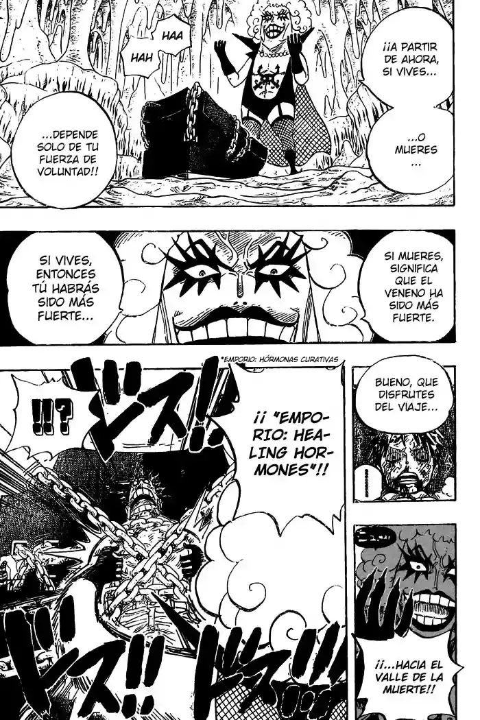 One Piece Capítulo 538 - Página 3 en español