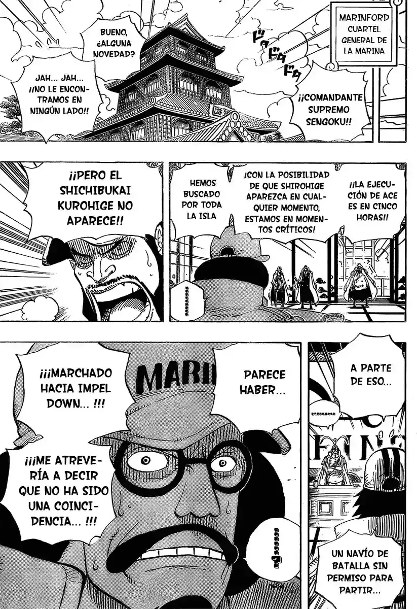 One Piece Capítulo 542 - Página 3 en español