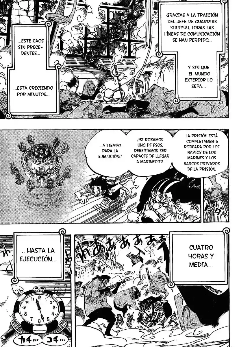 One Piece Capítulo 545 - Página 4 en español