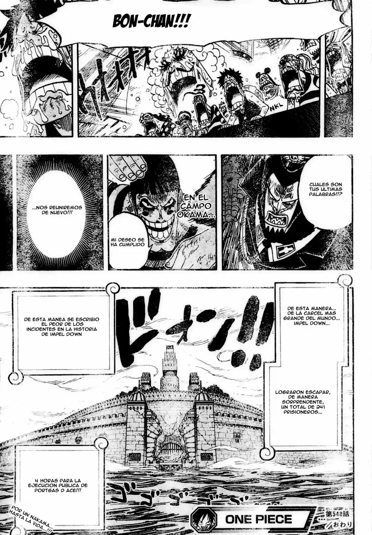 One Piece Capítulo 548 - Página 19 en español