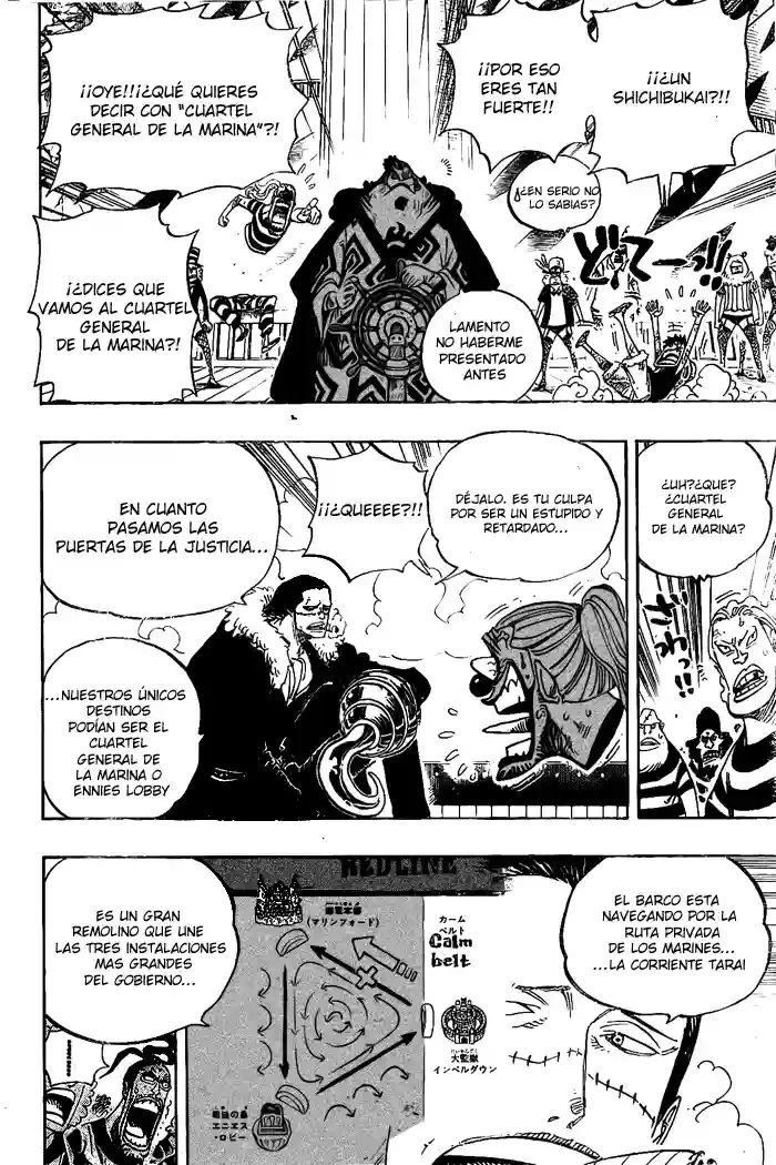 One Piece Capítulo 549 - Página 8 en español