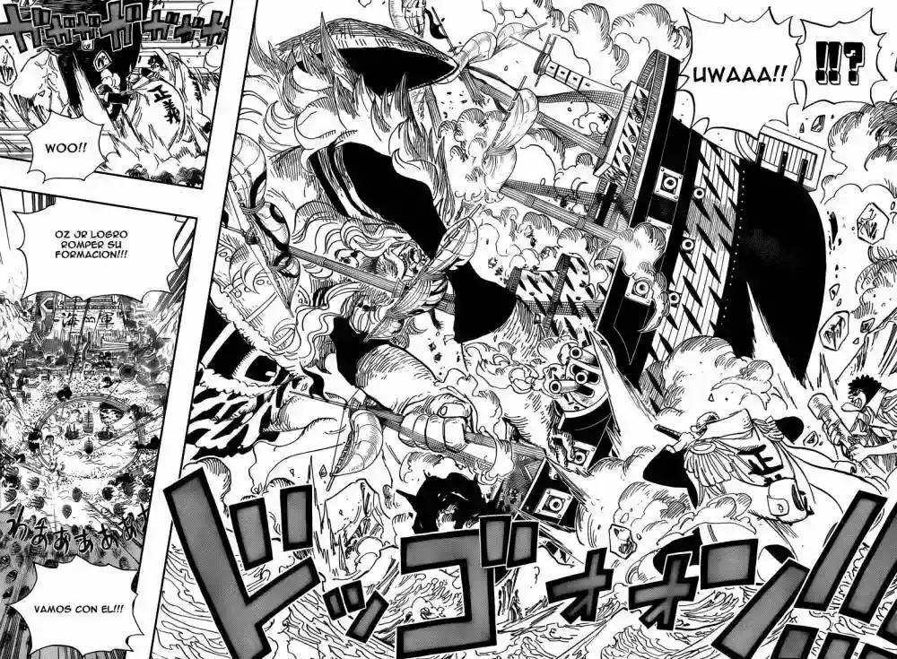 One Piece Capítulo 555 - Página 3 en español