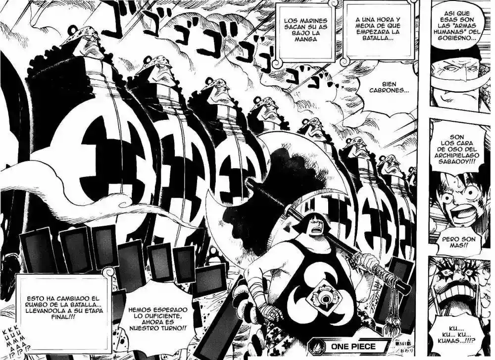 One Piece Capítulo 561 - Página 16 en español