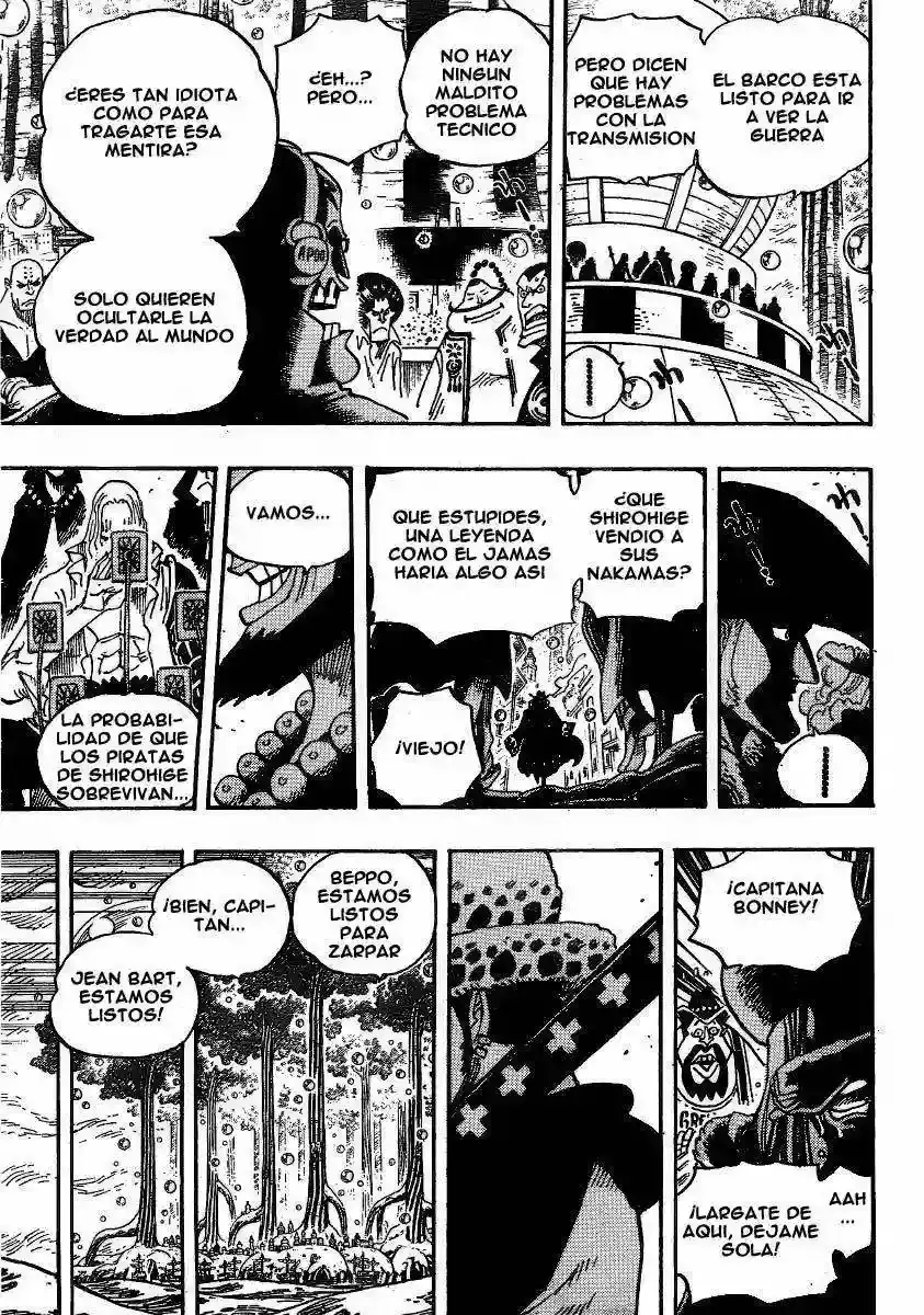 One Piece Capítulo 565 - Página 3 en español