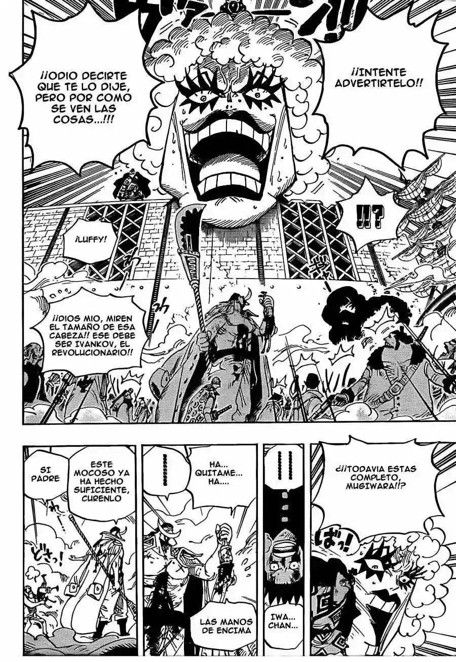 One Piece Capítulo 567 - Página 14 en español