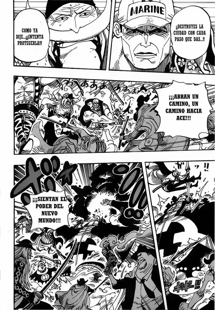 One Piece Capítulo 568 - Página 4 en español