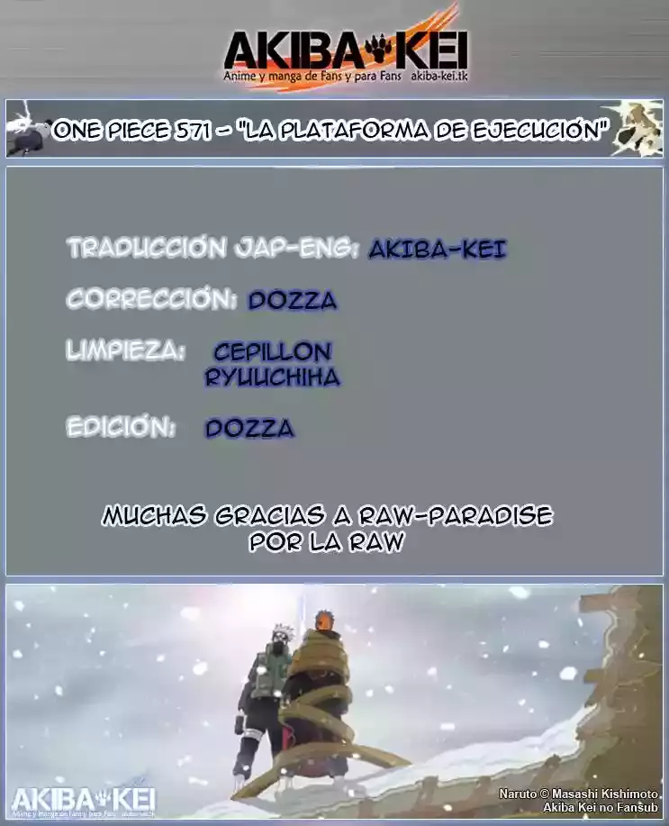 One Piece Capítulo 571 - Página 14 en español