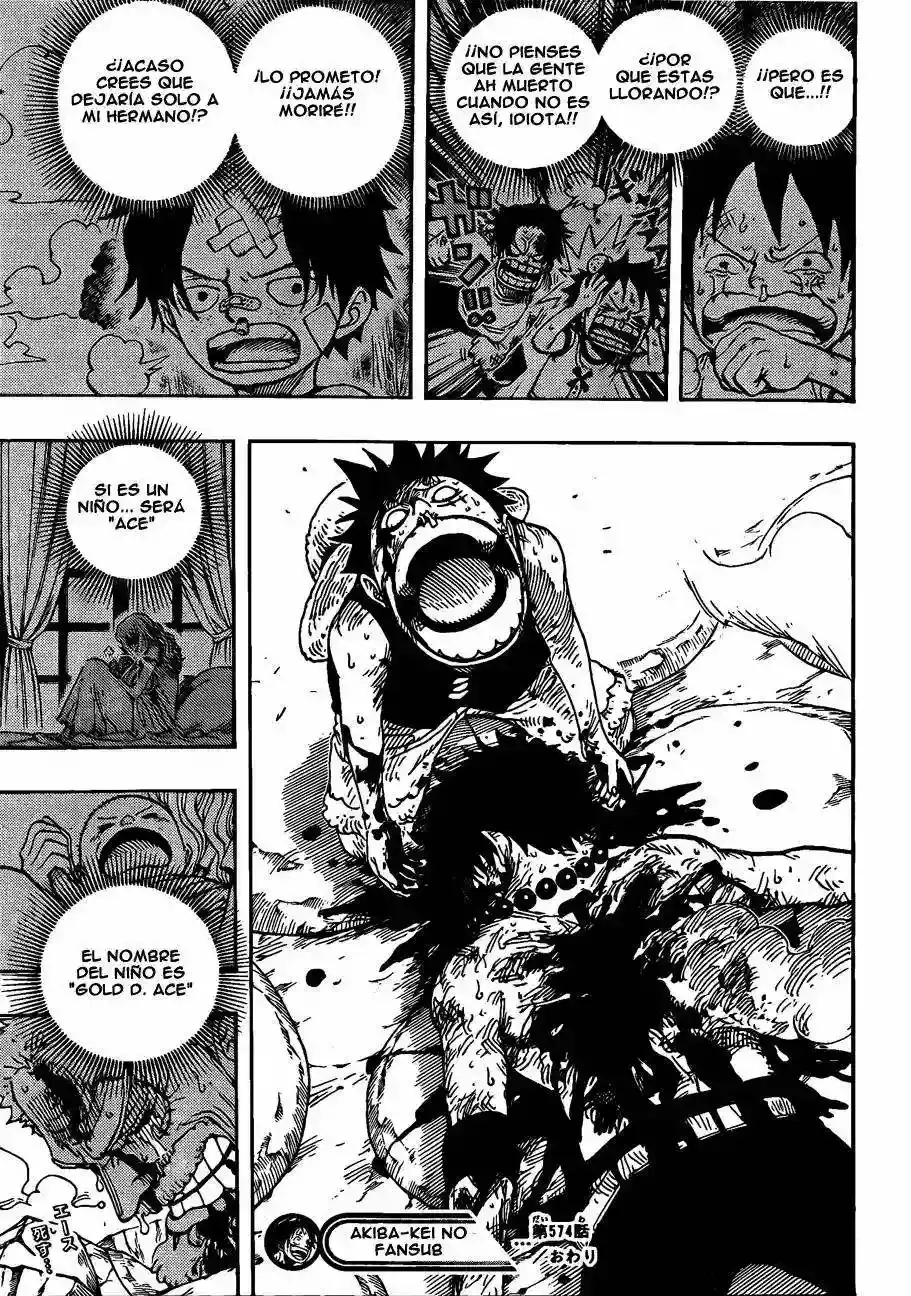 One Piece Capítulo 574 - Página 15 en español