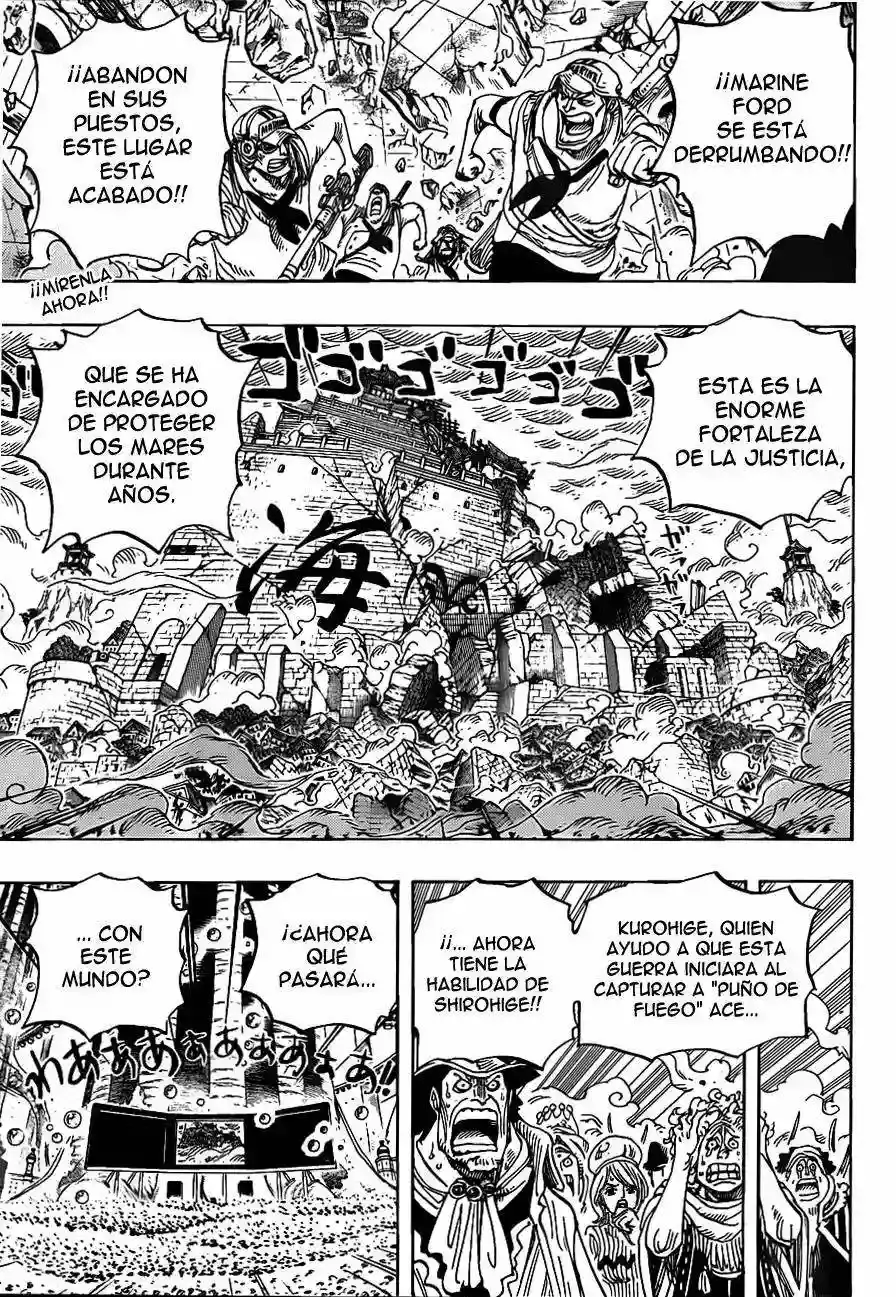 One Piece Capítulo 578 - Página 3 en español
