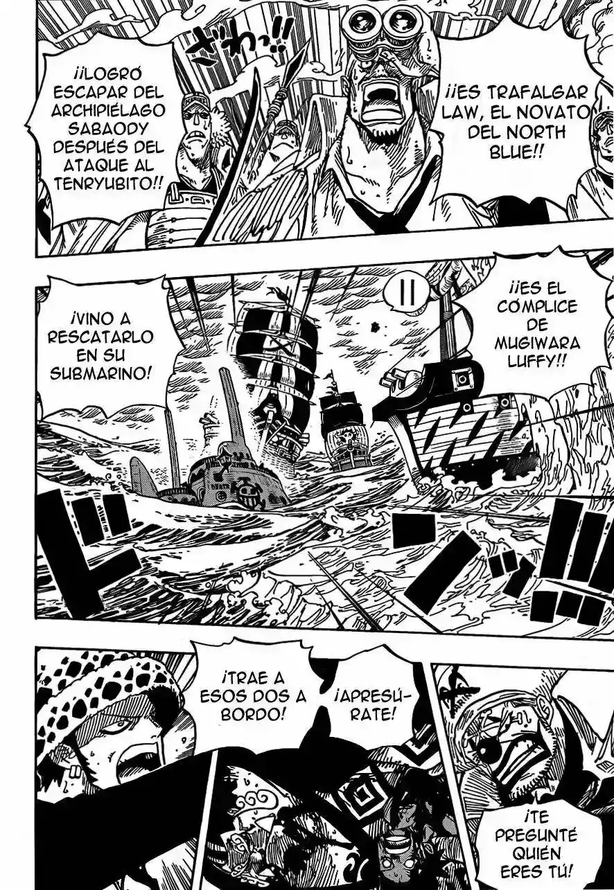 One Piece Capítulo 579 - Página 3 en español