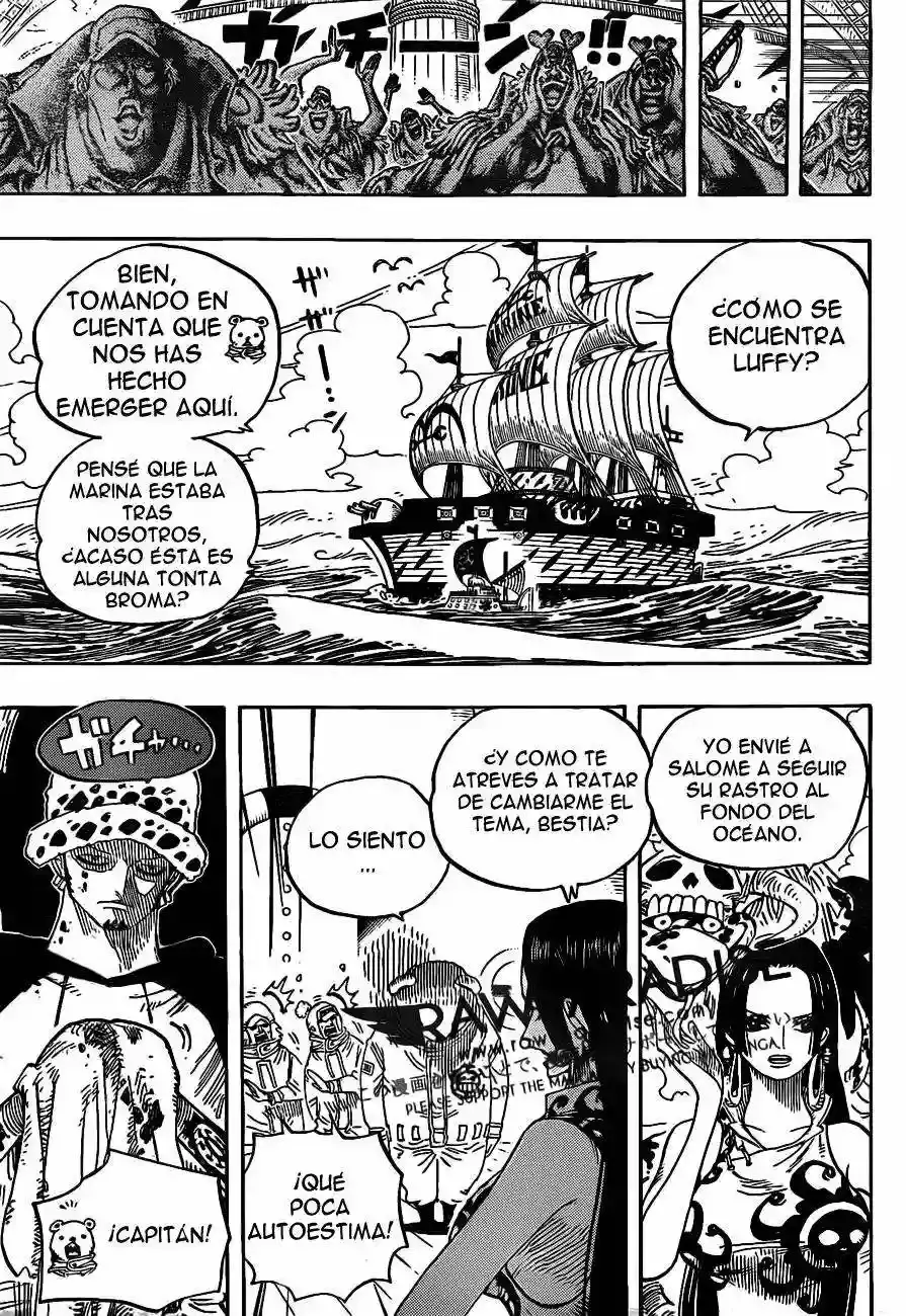 One Piece Capítulo 581 - Página 10 en español