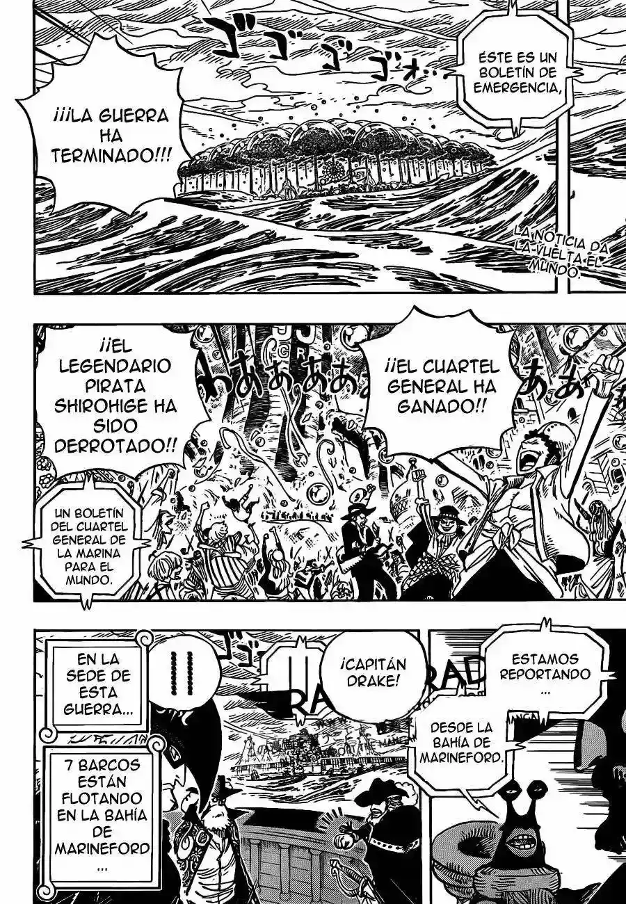 One Piece Capítulo 581 - Página 3 en español