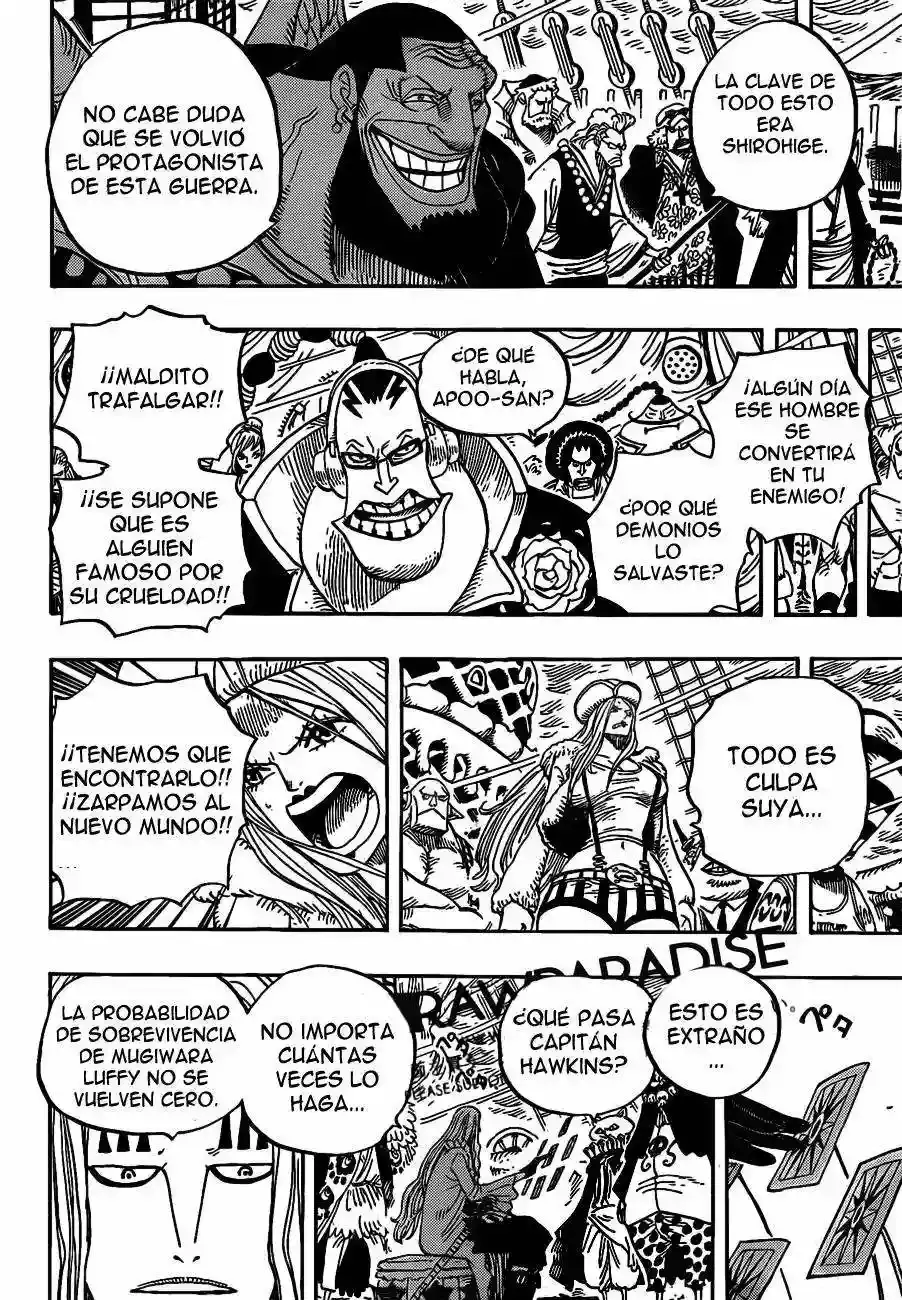 One Piece Capítulo 581 - Página 5 en español