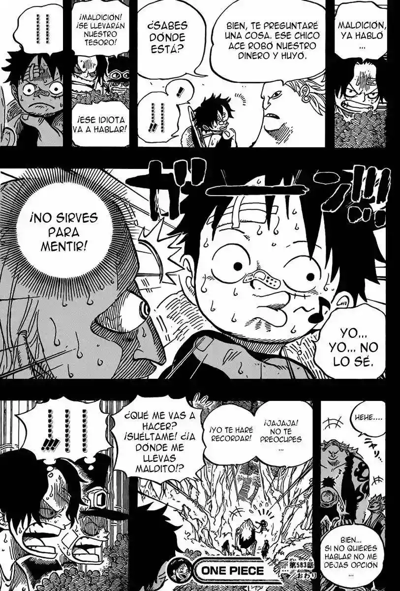 One Piece Capítulo 583 - Página 17 en español