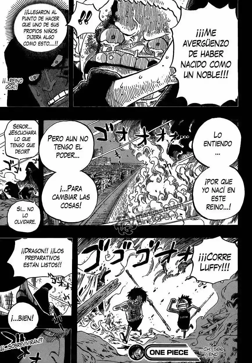 One Piece Capítulo 586 - Página 20 en español