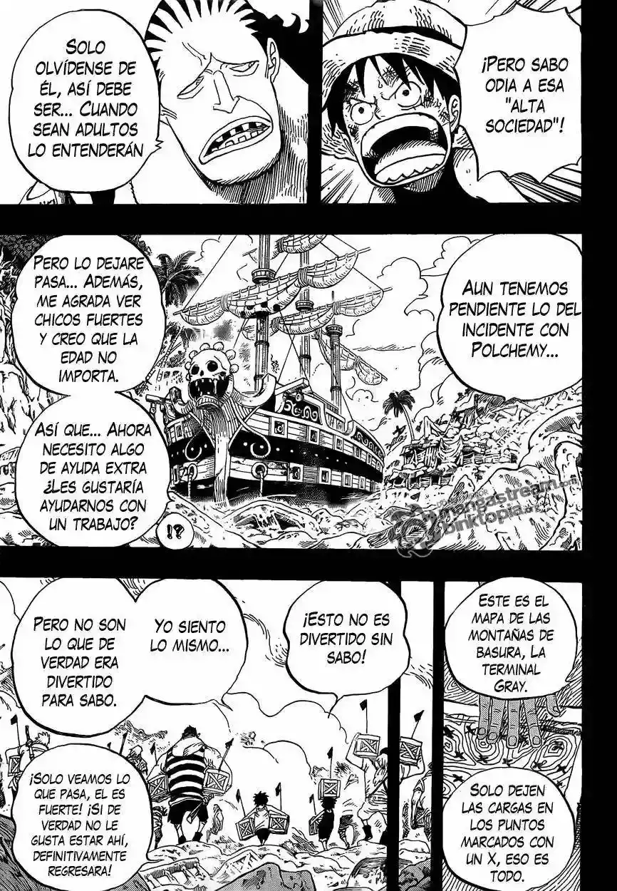 One Piece Capítulo 586 - Página 4 en español