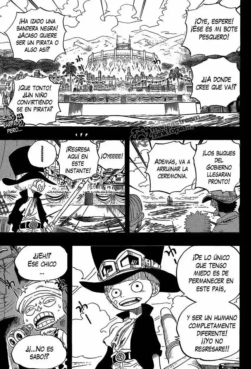 One Piece Capítulo 588 - Página 5 en español