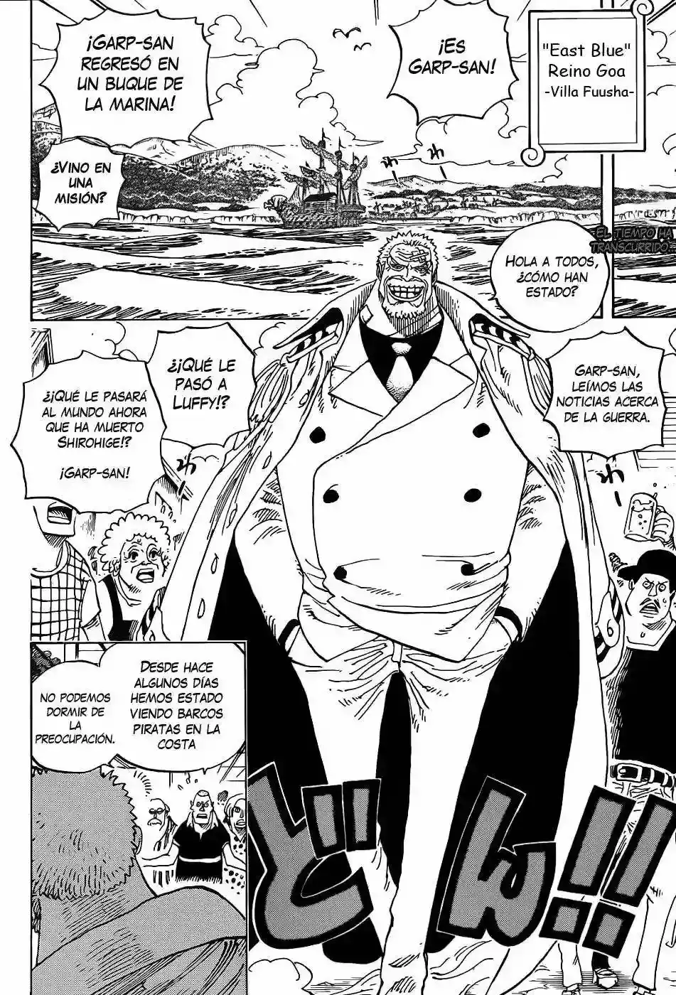 One Piece Capítulo 590 - Página 3 en español