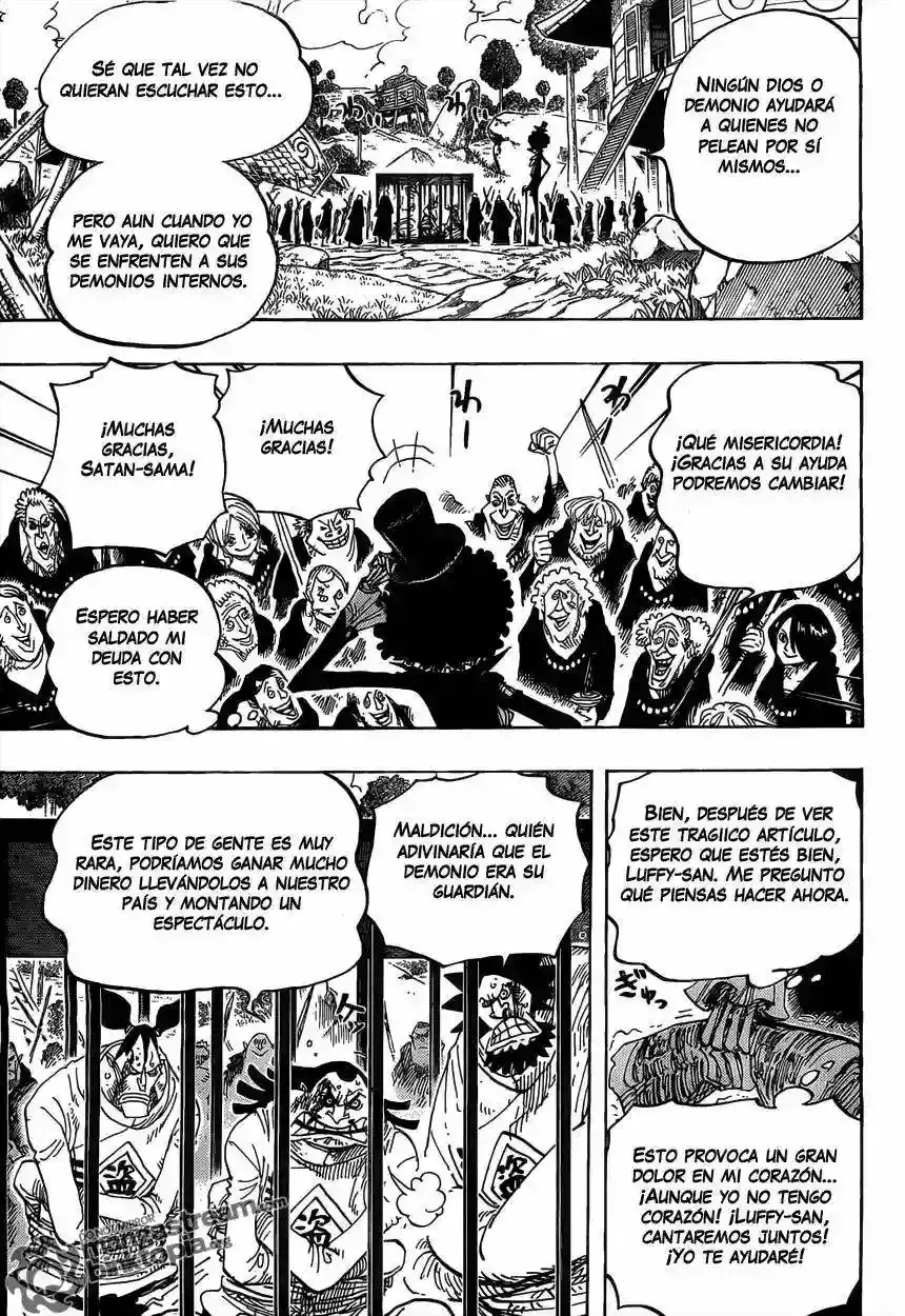 One Piece Capítulo 592 - Página 17 en español