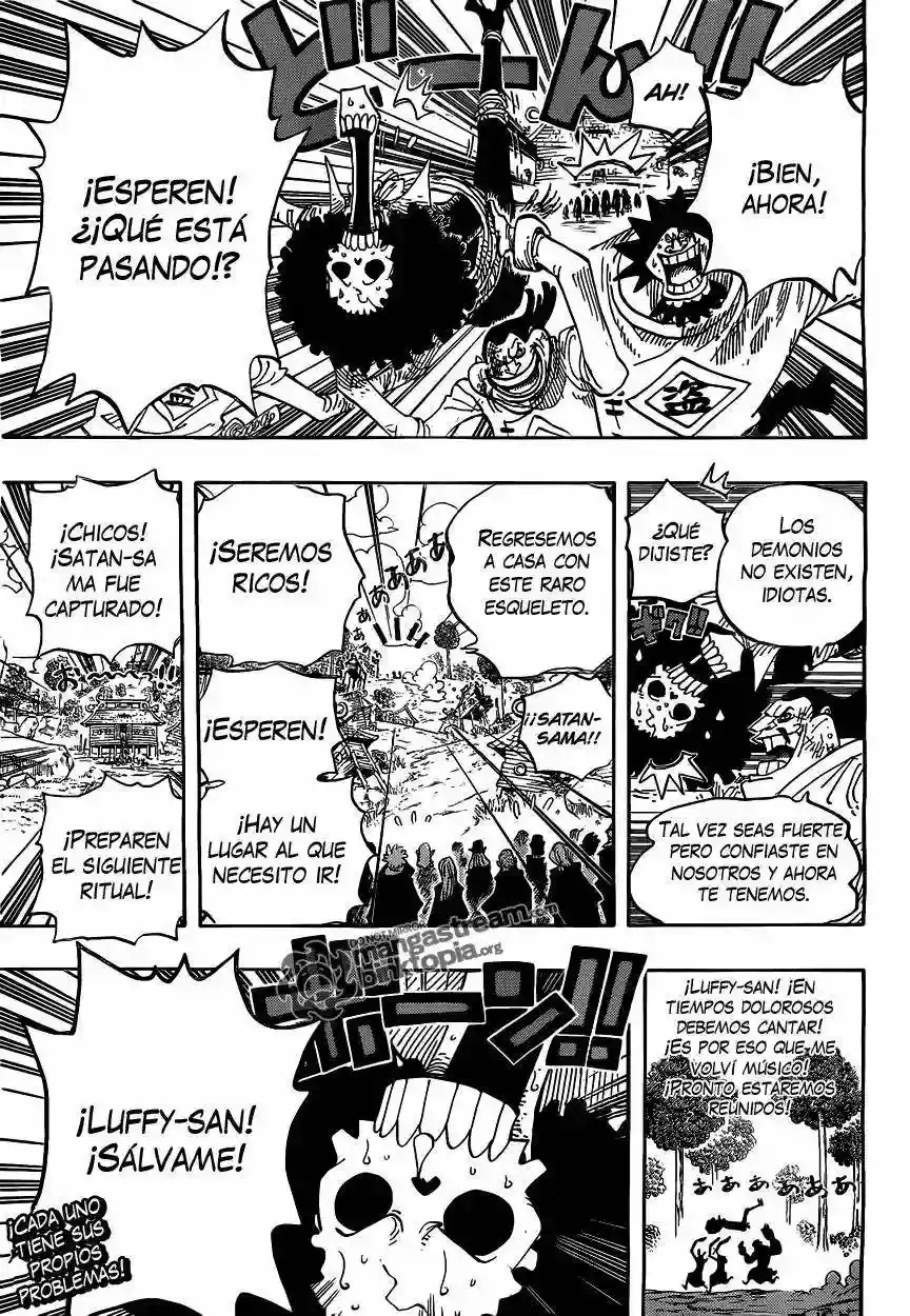 One Piece Capítulo 592 - Página 19 en español