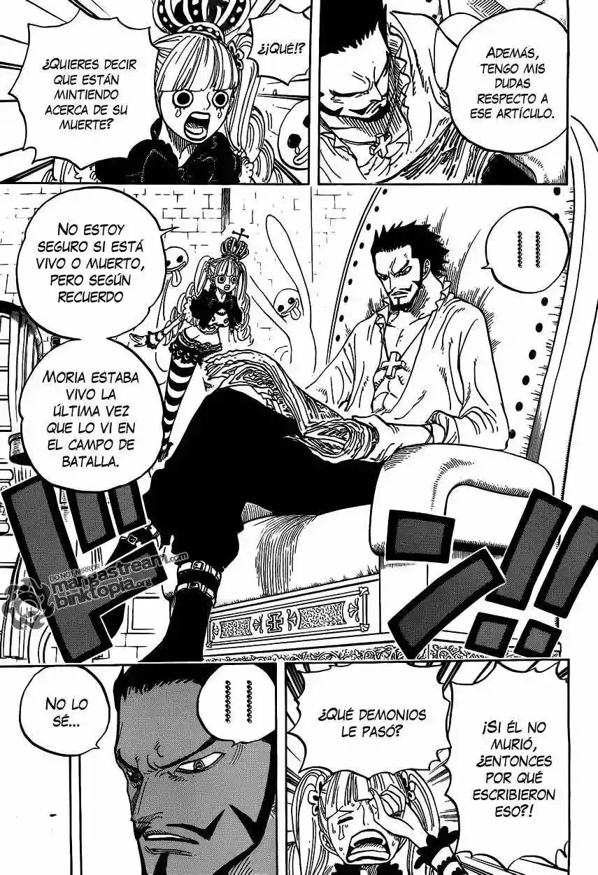 One Piece Capítulo 592 - Página 4 en español