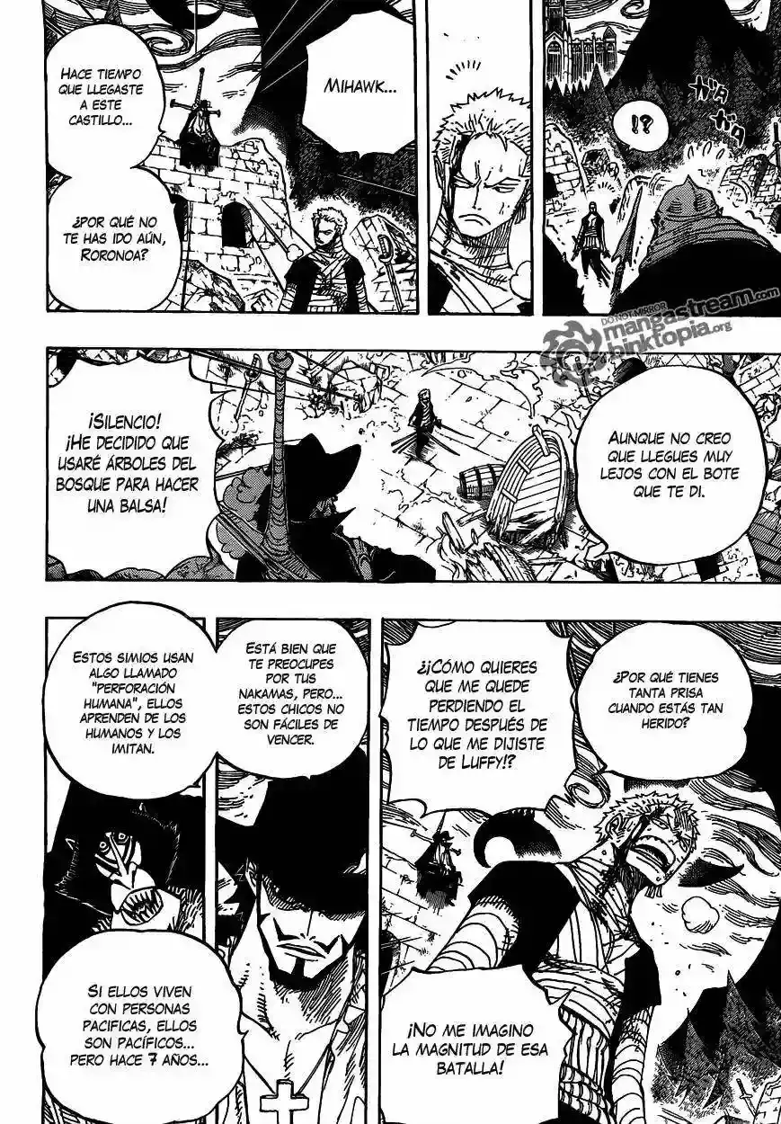 One Piece Capítulo 592 - Página 7 en español