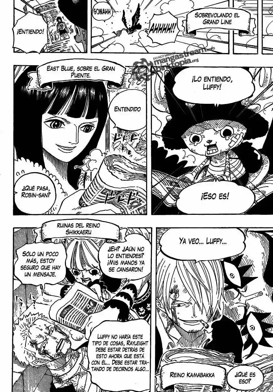 One Piece Capítulo 594 - Página 16 en español