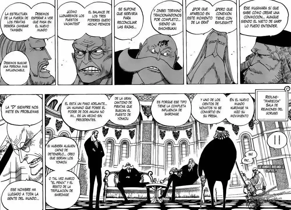 One Piece Capítulo 594 - Página 3 en español