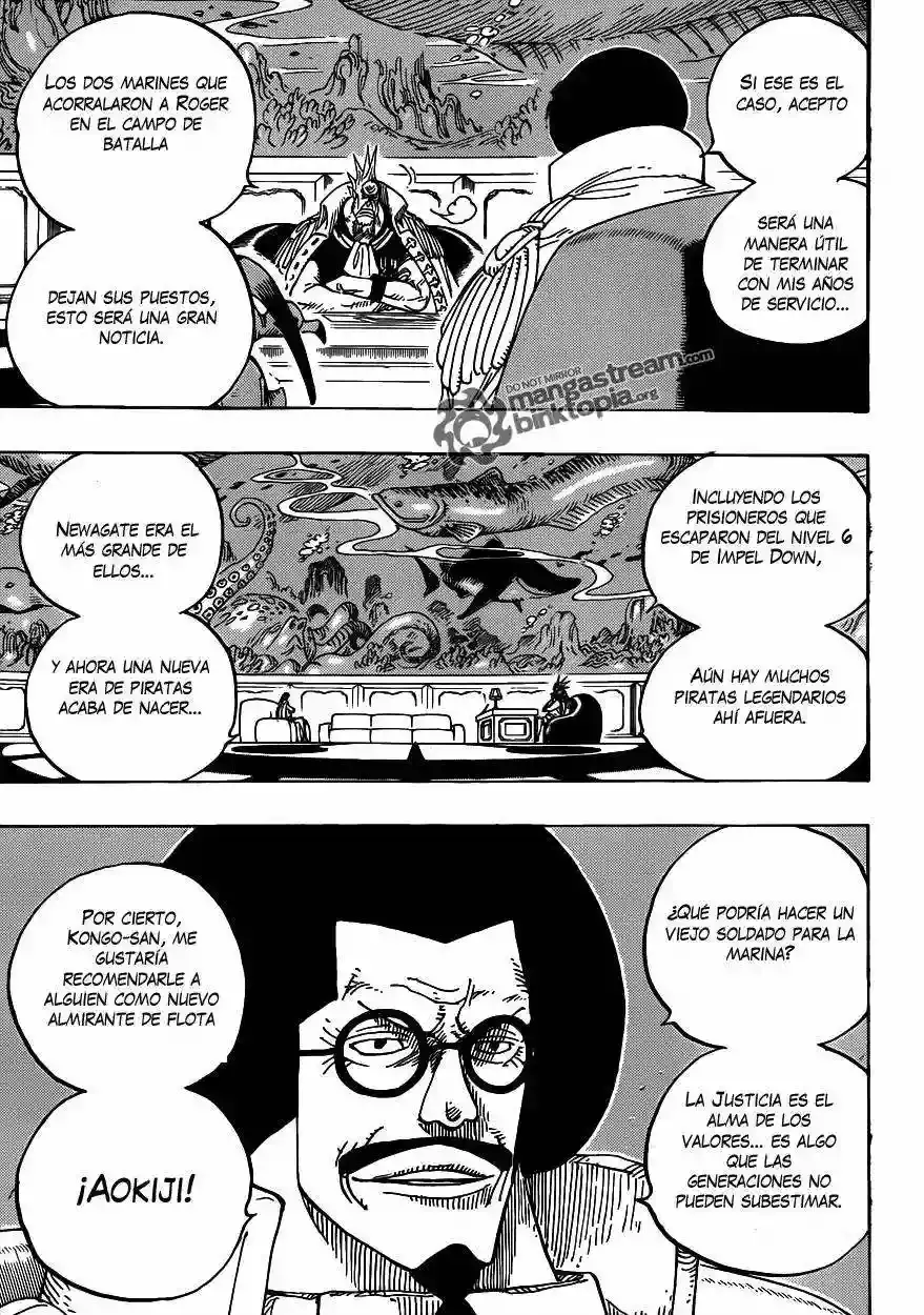 One Piece Capítulo 594 - Página 5 en español