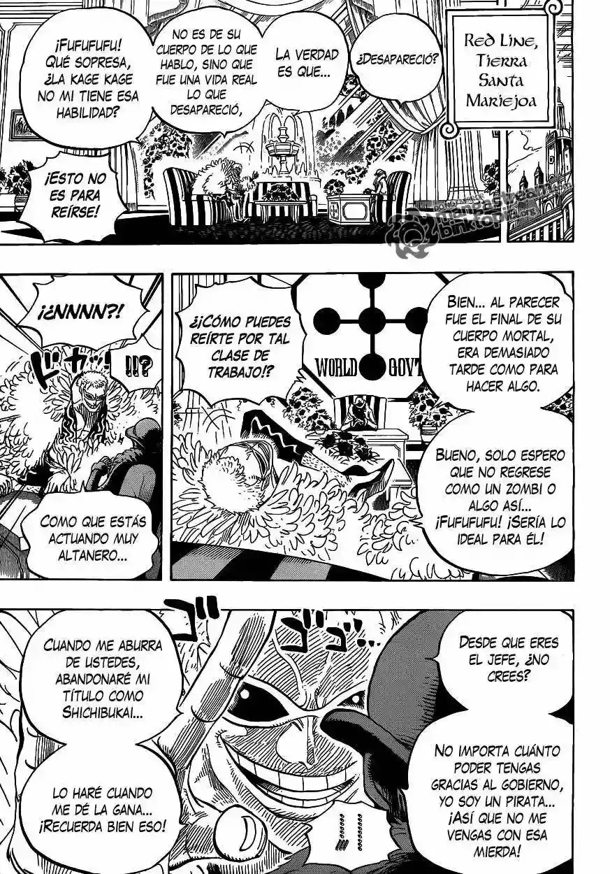 One Piece Capítulo 595 - Página 10 en español