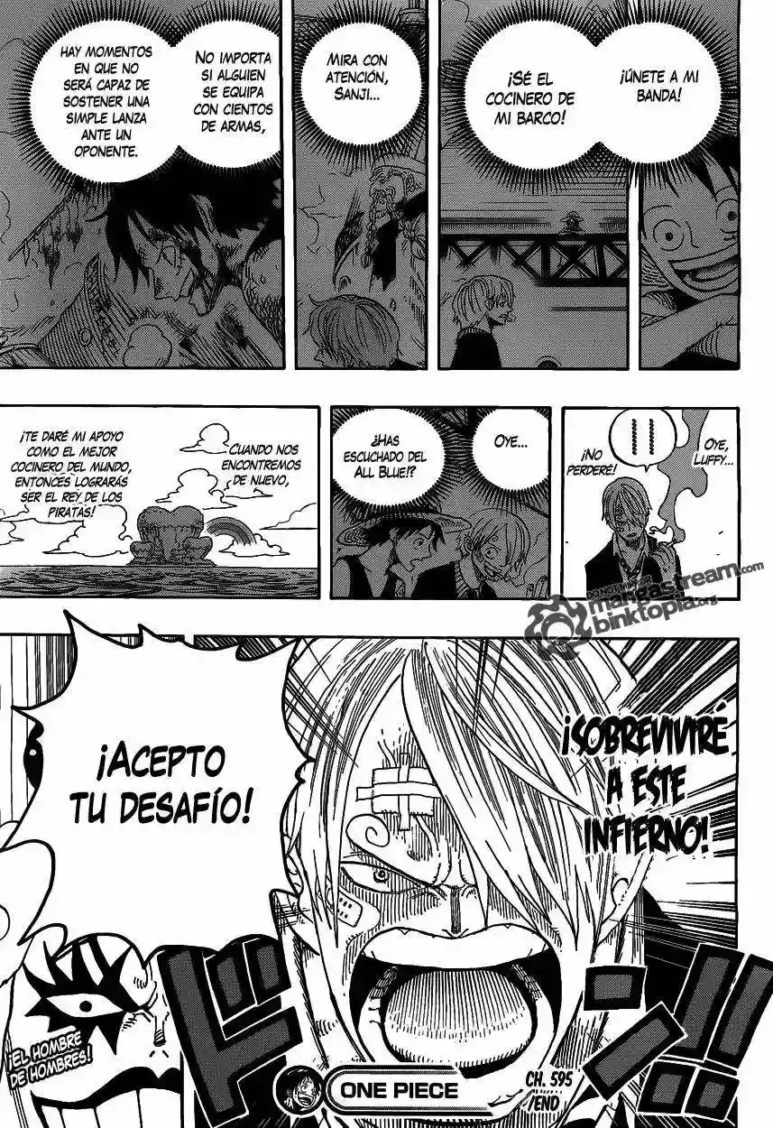 One Piece Capítulo 595 - Página 18 en español