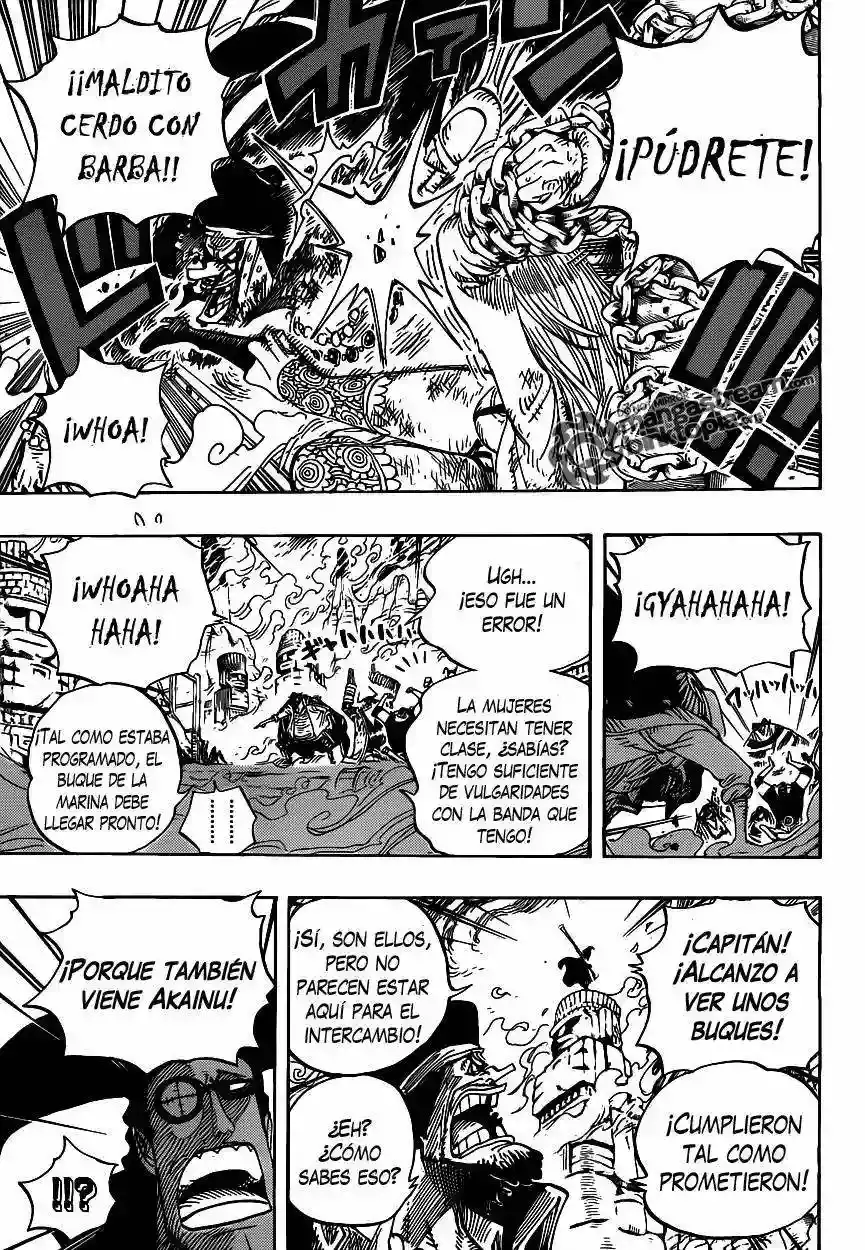 One Piece Capítulo 595 - Página 8 en español