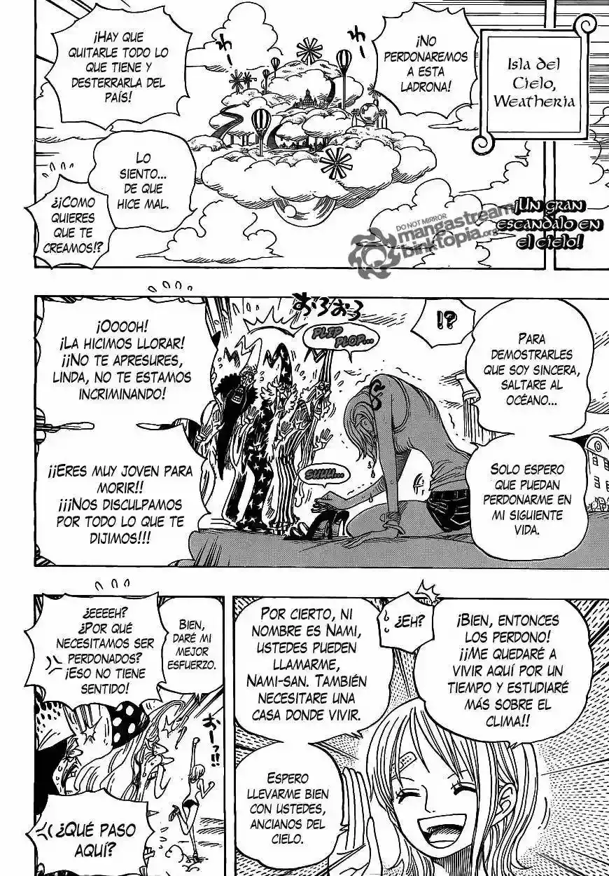 One Piece Capítulo 596 - Página 3 en español