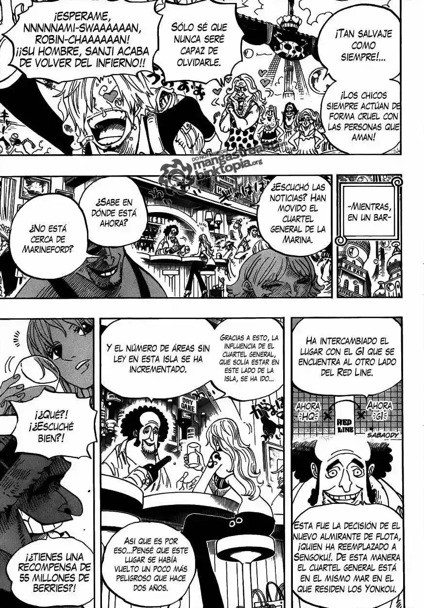 One Piece Capítulo 598 - Página 11 en español