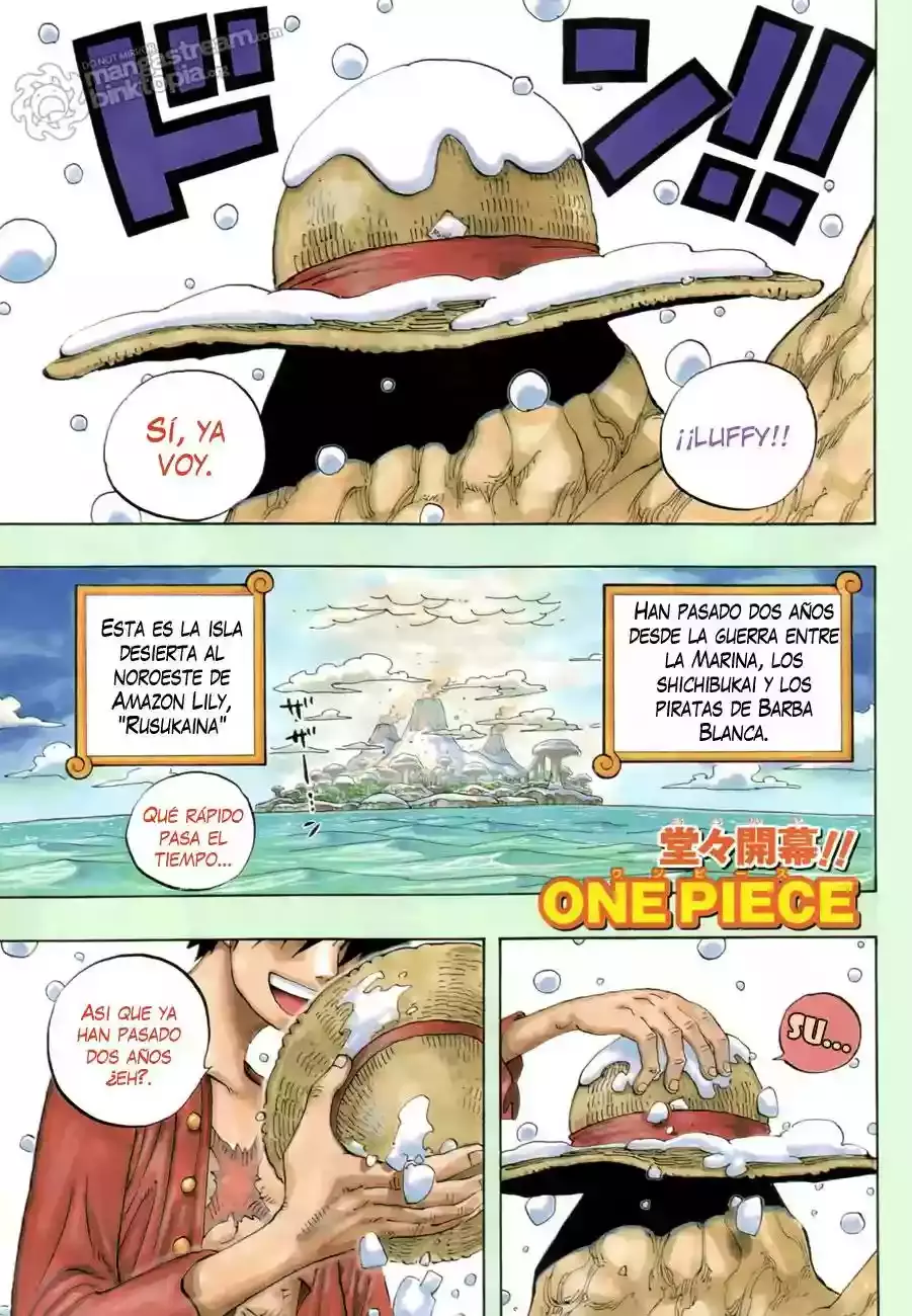 One Piece Capítulo 598 - Página 4 en español