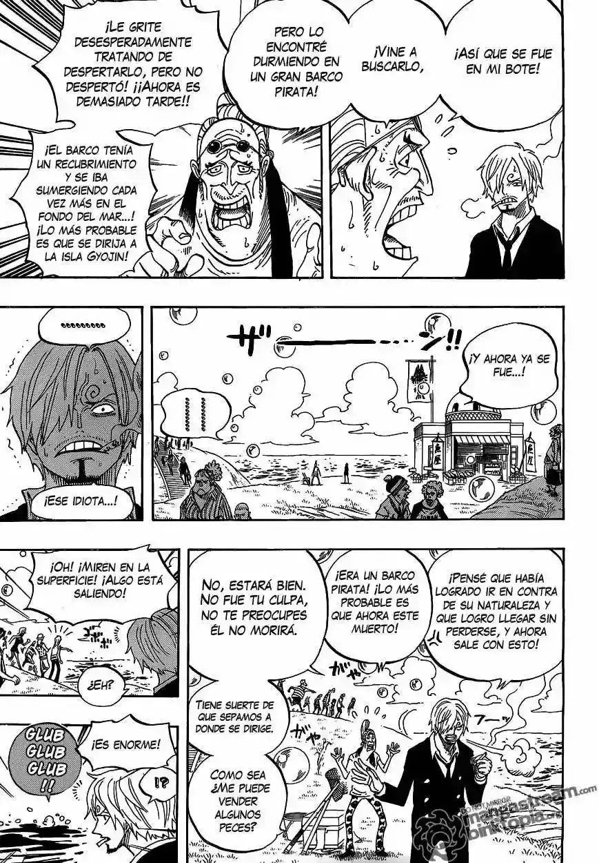 One Piece Capítulo 599 - Página 17 en español