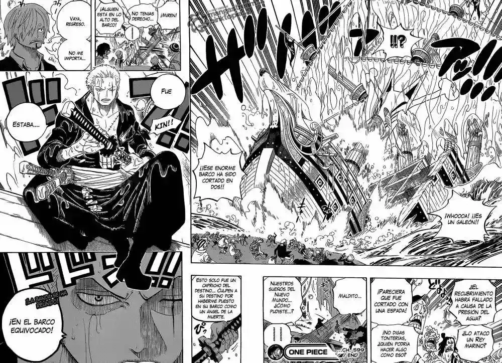 One Piece Capítulo 599 - Página 18 en español