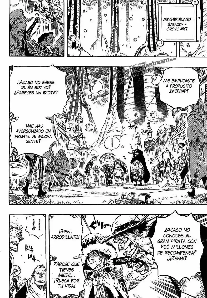 One Piece Capítulo 599 - Página 5 en español