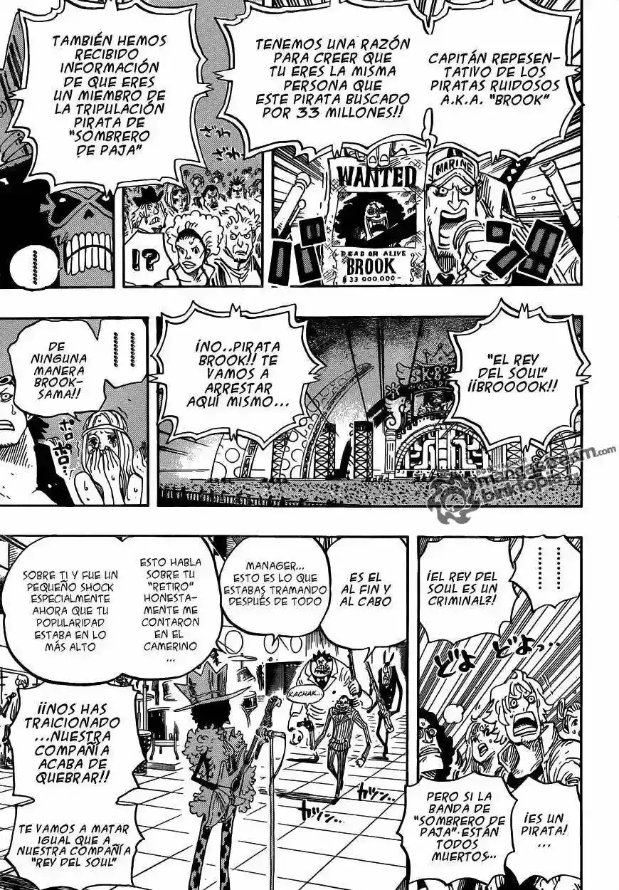 One Piece Capítulo 600 - Página 13 en español