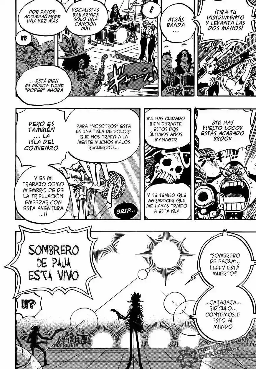 One Piece Capítulo 600 - Página 14 en español